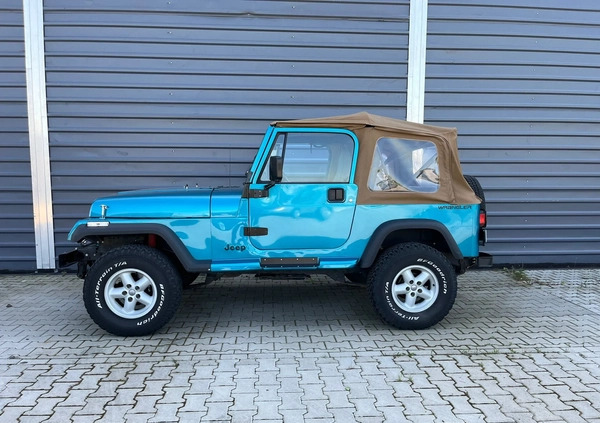 Jeep Wrangler cena 64700 przebieg: 152000, rok produkcji 1992 z Swarzędz małe 191